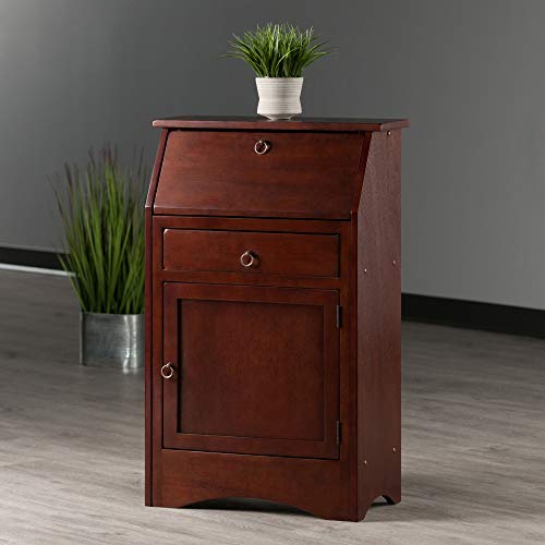 Winsome Wood Regalia Home Office, Walnut
