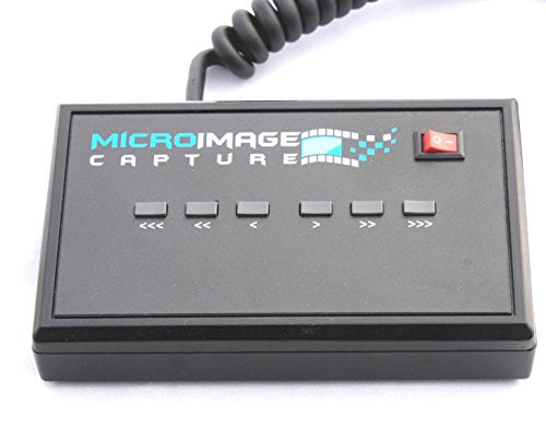 Micro-Image Capture 9M Motorized Microfilm Reader Scanner with 7-54X Lens, Universal Motorized Roll Film, Software & Warranty