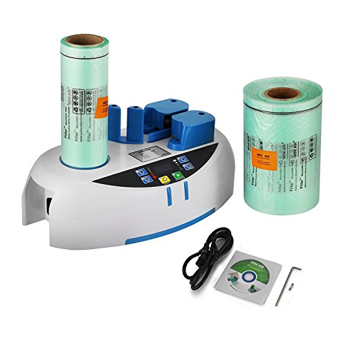 Superland Mini Air Easi Air Cushion Wrap Machine 10Ft/Min Air Pillow Cushion Bubble Wrap Maker Machine with A Small Free Film Roll and A Big Roll of Air Cushion Bag Film (Style 2)
