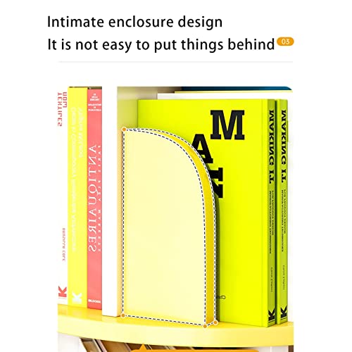Rotating Bookshelf, 4 Tier Simple Floor Small Bookshelf Children's Picture Book (Green, 50 * 126cm)