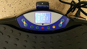 Dual Motor Full Body Vibration Plate Exercise Fitness Machine, Portable, 1500W
