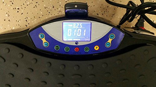 Dual Motor Full Body Vibration Plate Exercise Fitness Machine, Portable, 1500W