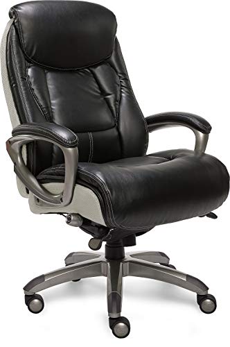 Serta 44942 Smart Layers Executive Tranquility Office Chair, Black