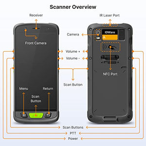 IDWare 9000 Handheld ID Scanner with Veriscan Premium Software