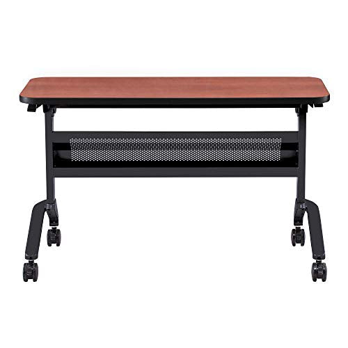 Safco Products Flip-N-Go Training Table, Biltmore Cherry