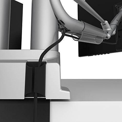 Kanto DMS2000 Dual-Monitor Desktop Mount for 17-inch to 30-inch Displays (Silver)