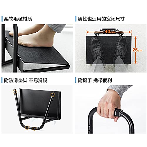 Ergonomic Footrest Adjustable Angle and Height Office Foot Rest Stool