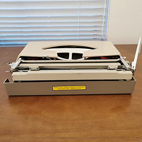 Amdsoc Old Fashioned Typewriter - Nostalgia Collectible Gift with Ribbon and Box
