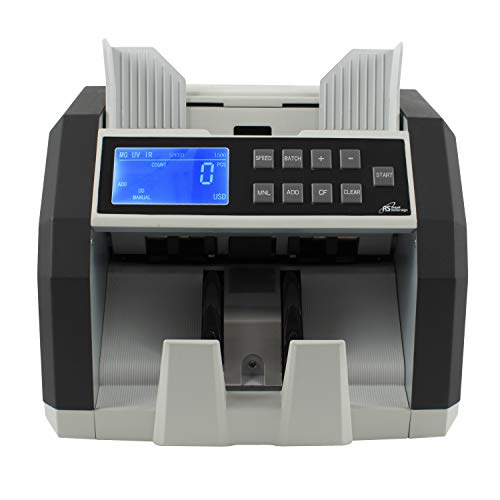 Royal Sovereign High Speed Bill Counter with UV, MG, IR Counterfeit Bill Detector & Front Loader (RBC-ED200)