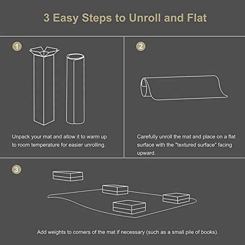 Clear Chair Mat, PVC Office Floor Protector Non-Slip Transparent Carpet Protector, 120x400cm