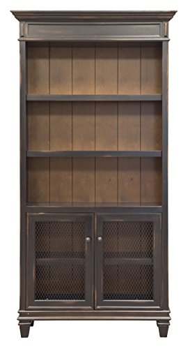 Martin Furniture Hartford Library Bookcase, Brown - Fully Assembled
