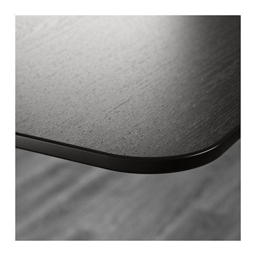 Ikea BEKANT Desk, black-brown, black