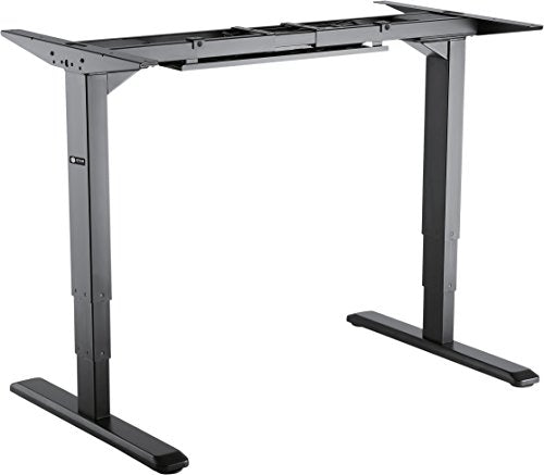 Star Ergonomics SE06E1FB Electric Sit-Stand Desk Frame, 3-Stage Reverse Dual Motor w/Smart Memory keypad, Adjustable Height sit-Stand Desk [Table Top Not Included]