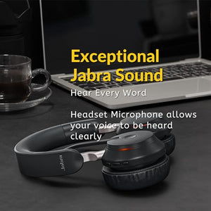 Global Teck Worldwide Jabra Evolve2 65 Wireless Headset USB Stereo MS with Bluetooth Dongle