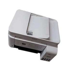 Epson EcoTank 4800 Series All-in-One Color Inkjet Printer | Wireless Print Copy Scan Fax | Mobile & Voice-activated Printing | ADF | 10 ppm | 1.44" LCD + Cable