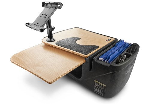 AutoExec AUE10025 GripMaster Car Desk Birch Finish with Tablet Mount (Older Finish)