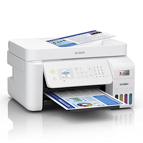Epson EcoTank ET-4800 All-in-One Wireless Color Inkjet Printer