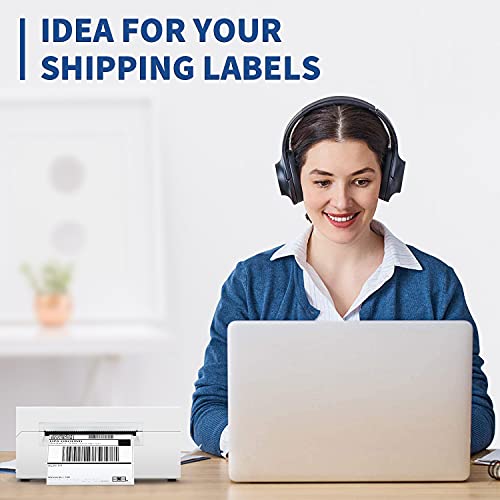 Shipping Label Printer 4x6, DL-770D High Speed 150mm/s Thermal Label Printer for Mac Windows, Barcode Printer Work with UPS Shopify Ebay Poshmark Shippo Amazon| Print Width 1.7-4.25''