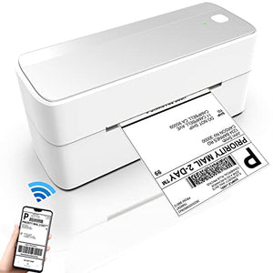 Omezizy Bluetooth Thermal Label Printer, Shipping Label Printer, Wireless Thermal Printer for Shipping Labels, Label Printer for Shipping Packages - Compatible with USPS, Shopify, Amazon, Etsy, Ebay