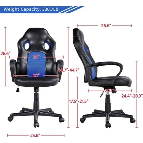Simple Home Office Chair, Writing Desk and Office Corner Computer Desk Set for Office Bedroom