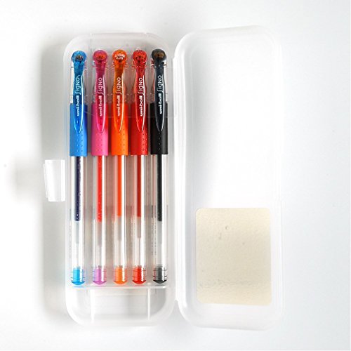 Uni-ball Signo UM-151 Gel Ink Pen - 0.38 mm - 5 Color Set
