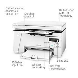 HP Laserjet Pro M26nw Wireless All-in-One Compact Laser Printer, Works with Alexa (T0L50A)
