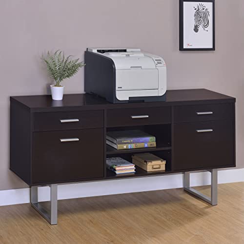 Coaster Home Furnishings Lawtey 5-Drawer Credenza Cappuccino