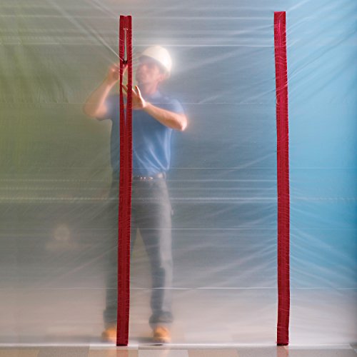 ZipWall HDAZ12 Self-Adhesive Heavy-Duty Zipper (Pack of 12)