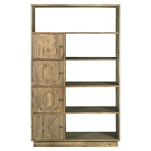 Crafters and Weavers "Book Bookcase - Rustic Natural
