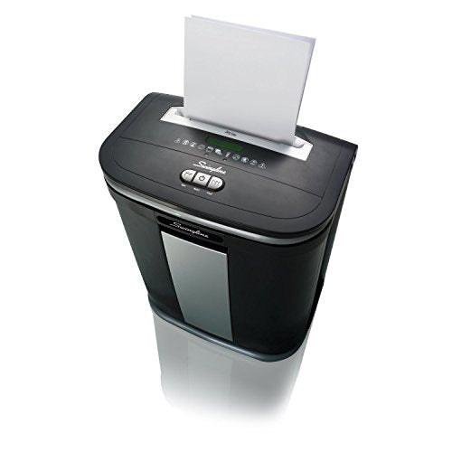 GBC Paper Shredder, ShredMaster, Jam Free, 12 Sheet Capacity, Micro-Cut, 1-5 Users, SM12-08 (1758496)