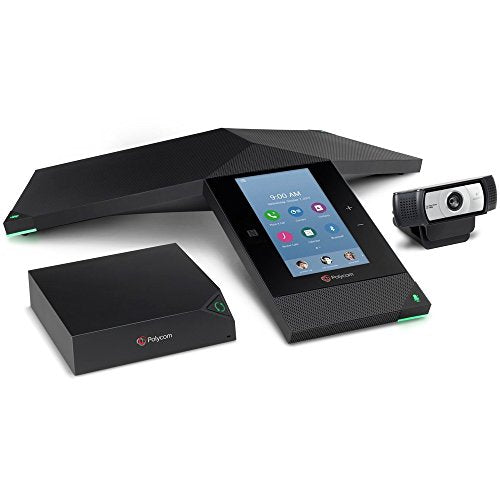 Polycom RealPresence Trio 8800 Collaboration Kit Includes Visual+ Accesssories and USB Webcam - Replaces Polycom IP7000