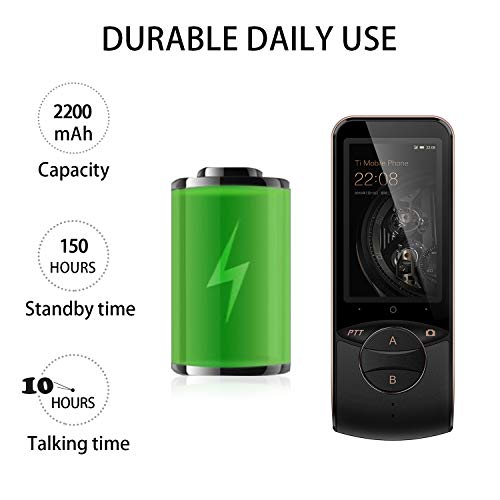 Vanford - Smart Voice Language Translator Device, 75 Languages Real-Time Translation, Image Recognition & Translating, Remote International Conference for Business Travel Learning (Black)