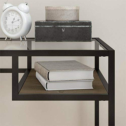 3 Piece 48" Glass Top Office Set-Home office furniture sets-Computer desk-Home office desks-Desk with drawers-Storage cabinet-Home office desk-Home office furniture set-Home office set furniture