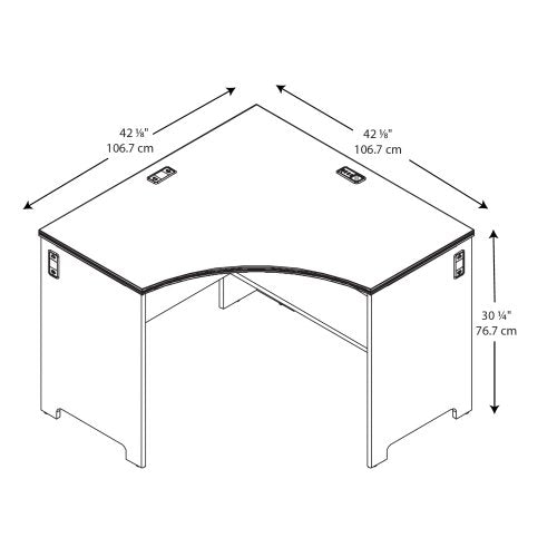 BUSH BUSINESS FURNITURE Office Connect Envoy Collection Corner Desk