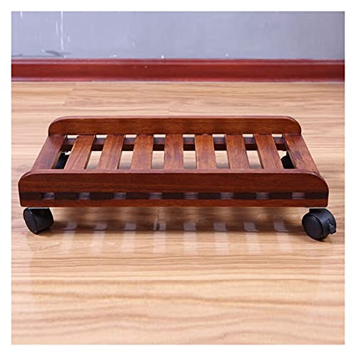 Computer Tower Stand Printer Table CPU Stand with 4 Caster Wheels - Under Desk PC Holder for Desktop Tower (Color: A)