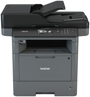 Brother Monochrome Laser Printer, Multifunction Printer and Copier, DCP-L5650DN, Flexible Network Connectivity, Duplex Print Copy Scan, Mobile Device Printing, Amazon Dash Replenishment Enabled