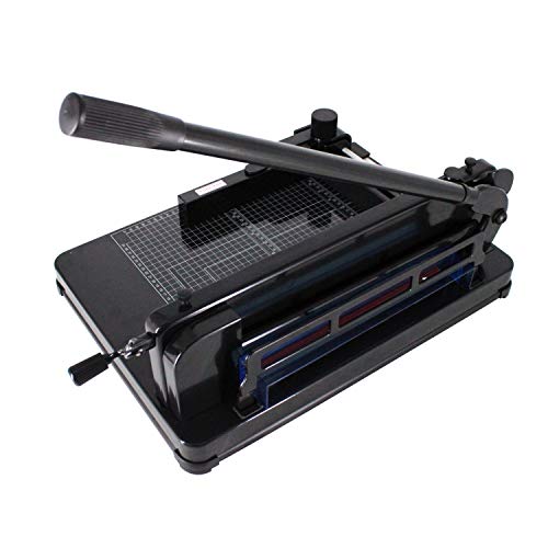TEXALAN 17'' Blade A3 Heavy Duty Guillotine Paper Cutter A3-17'' Paper Cutter Black