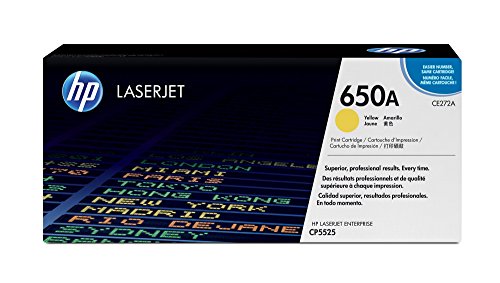 HP 650A | CE272A | Toner Cartridge | Yellow