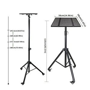 CHICKEN Projector Stand with Pulley Type Floor Tripod Stand