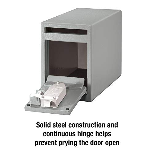 SentrySafe UC-025K Depository Safe, 0.23 cu ft (small), Grey
