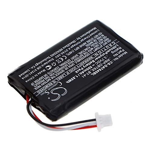 ChoyoqeR Replacement Battery (20PCS) 500mAh/3.7V 128004100, BT-41, RBP-DBT6X for RBP-6400, RIDA DBT6400 Li-Polymer