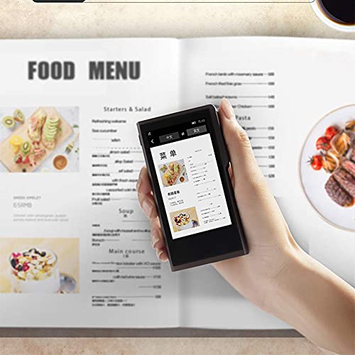 UsmAsk Smart Language Translator Device, Two Way Instant Voice Offline Translator, 3.1Inch Touch Screen, 63 Languages, Gray