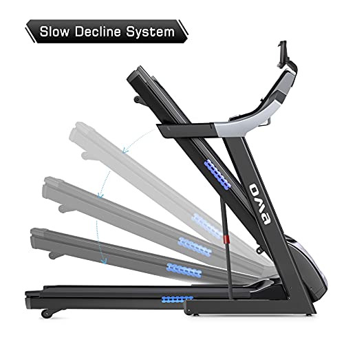 OMA Treadmill for Home 5925CAI with 3.0 HP 15% Auto Incline 300 LBS Capacity Folding Exercise Treadmill for Running