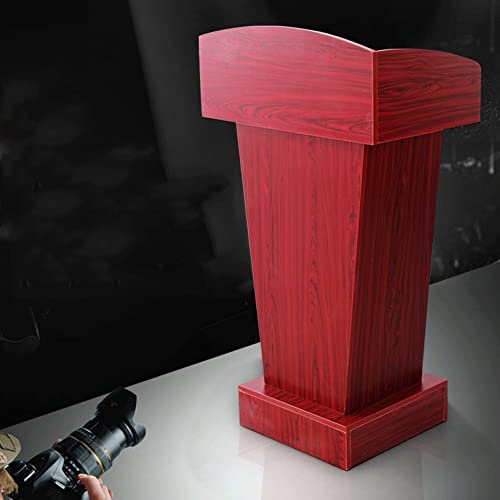 Wood Lectern Stand Up Desk for Church School Presentation