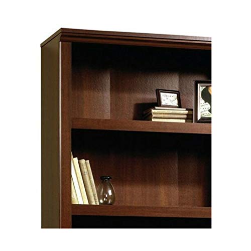 Thaweesuk Shop Cherry Wooden Display Storage Bookcase Cabinet - 5 Shelf Organizer