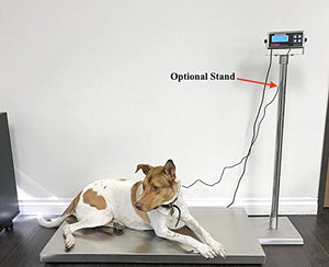 1000 LBS x 0.2 LBS Capacity, Optima Scale OP-922 Portable Veterinary Scale With Internal Rechargeable Battery NEW !!!
