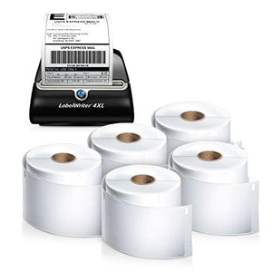 DYMO LabelWriter 4XL Thermal Label Printer (1755120) plus 5 bonus rolls