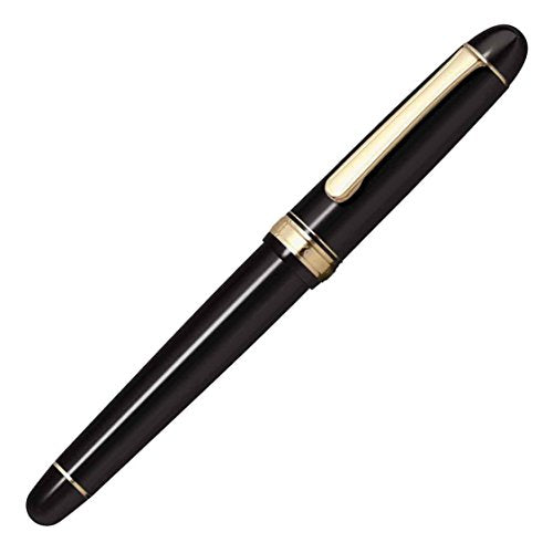 Platinum"#3776 CENTURY/Black in Black"(nib : Fine)
