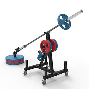 YCDJCS T-bar Row Press Core Training Rack Olympic Barbell Ground Landmine Bracket Barbell Piece Hanging Storage Rack Mobile Push Rack Deadlift Strength Training Equipment