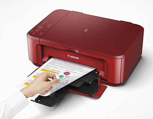 Canon PIXMA MG3620 Wireless All-In-One Color Inkjet Printer with Mobile and Tablet Printing, Red
